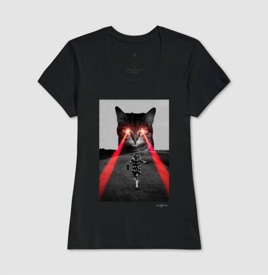 Camiseta Tradicional Laser Cat