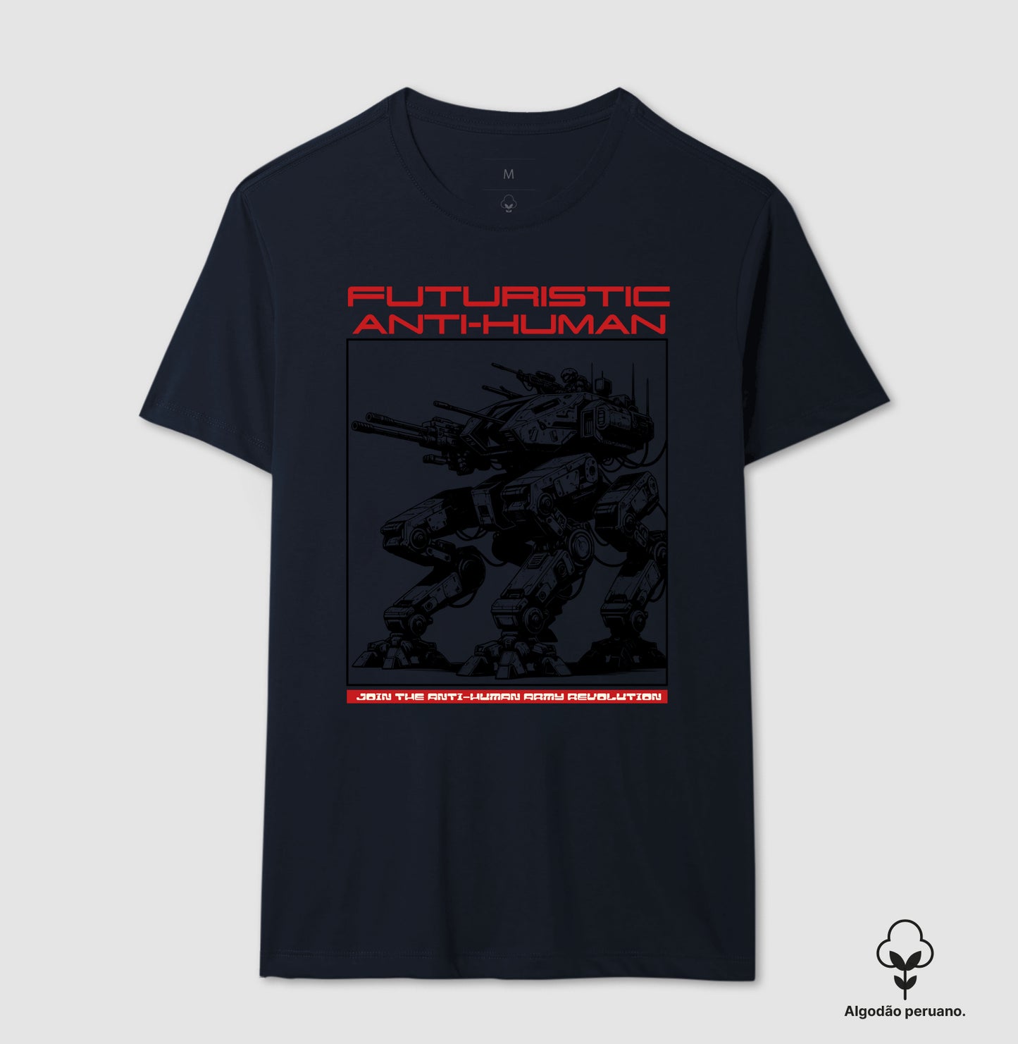 Camiseta premium Futuristic Anti-Human