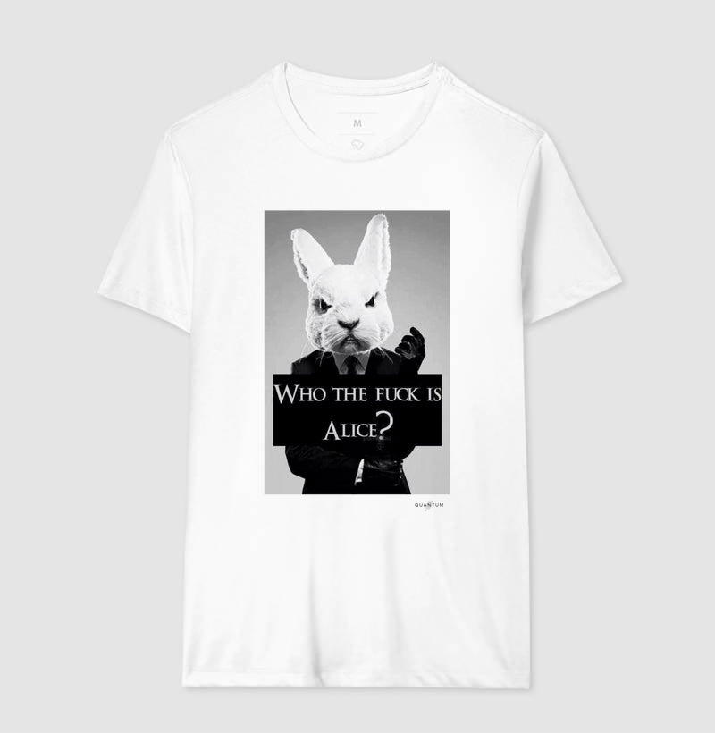 Camiseta Tradicional WTF Alice
