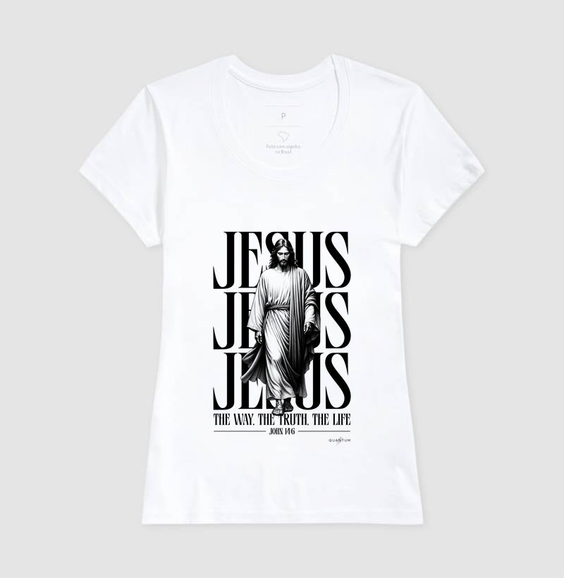 Camiseta tradicional Jesus is the way