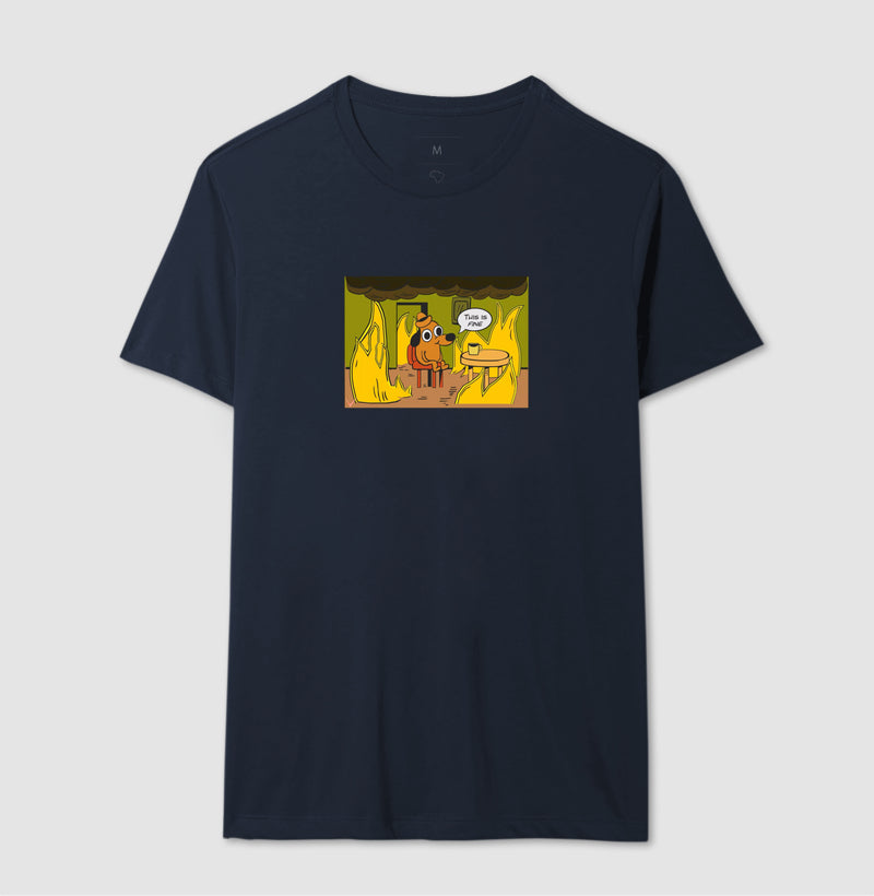 Camiseta tradicional This is all fine