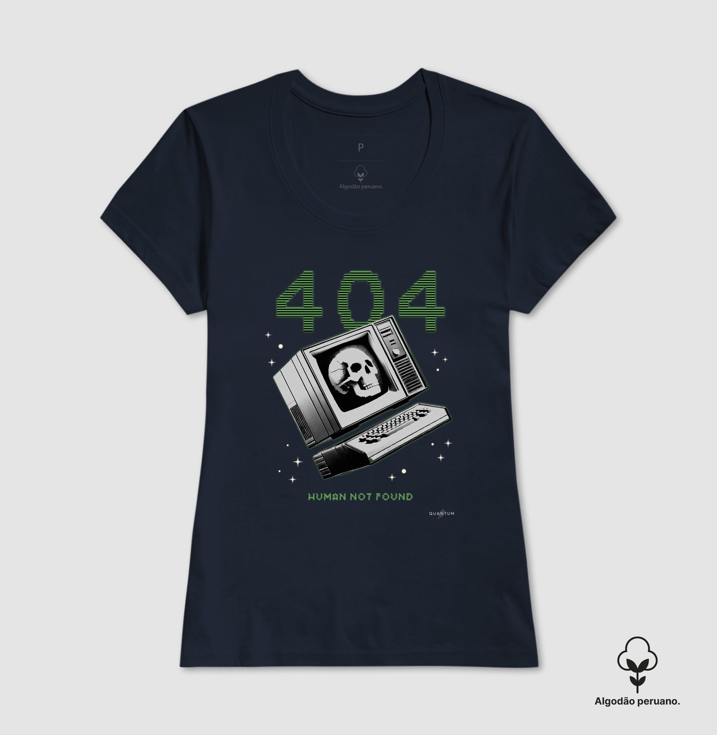 Camiseta premium 404 Human not found