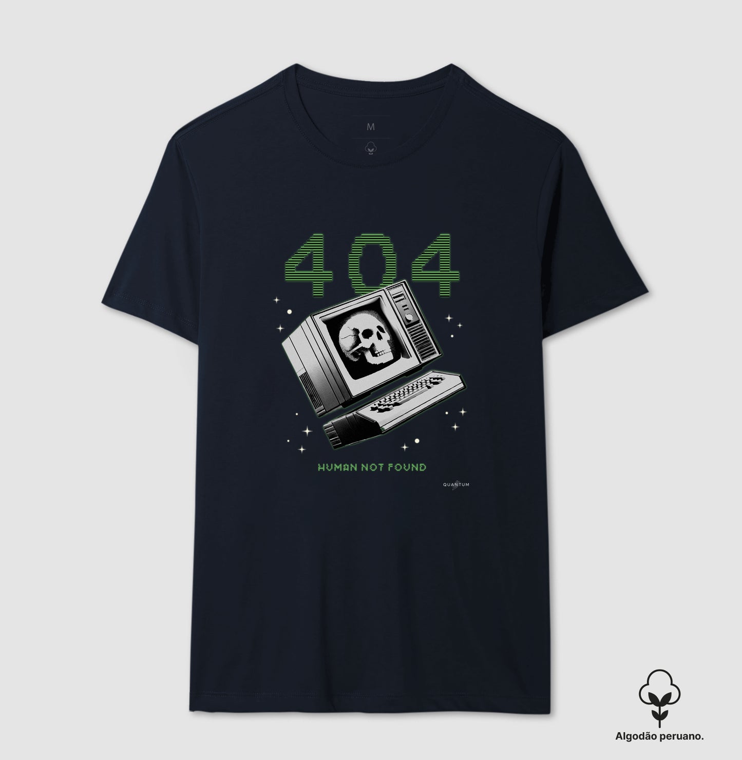 Camiseta premium 404 Human not found