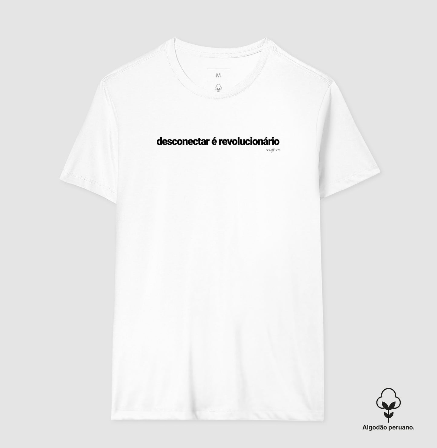 Camiseta premium Desconectar é revolucionário