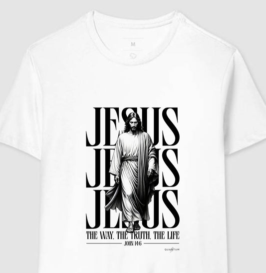 Camiseta tradicional Jesus is the way