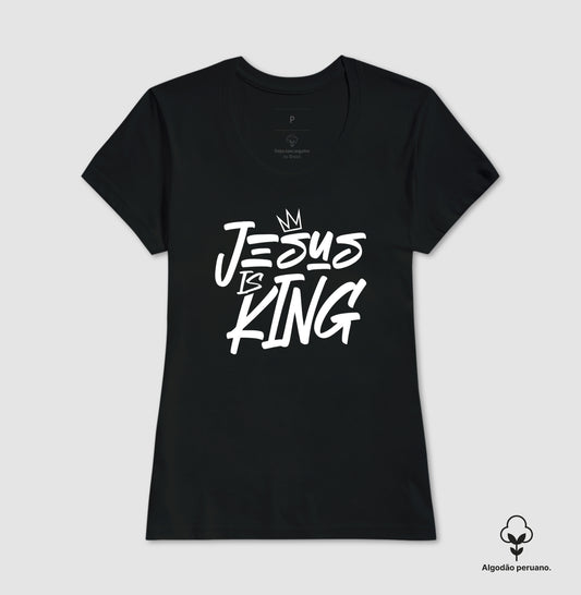 Camiseta premium Jesus is King