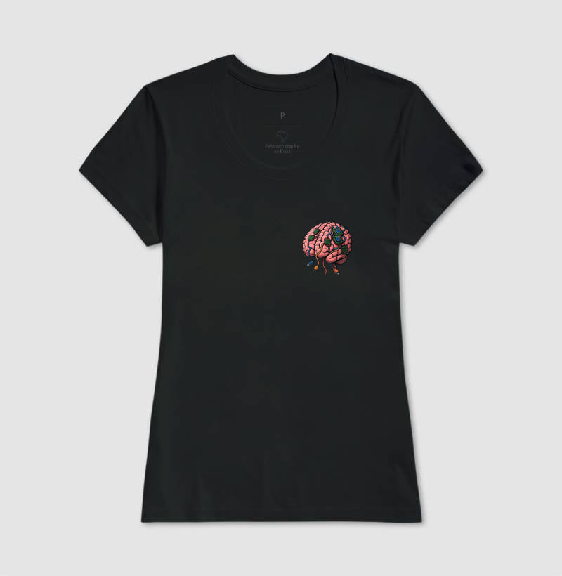 Camiseta tradicional Cérebro connect
