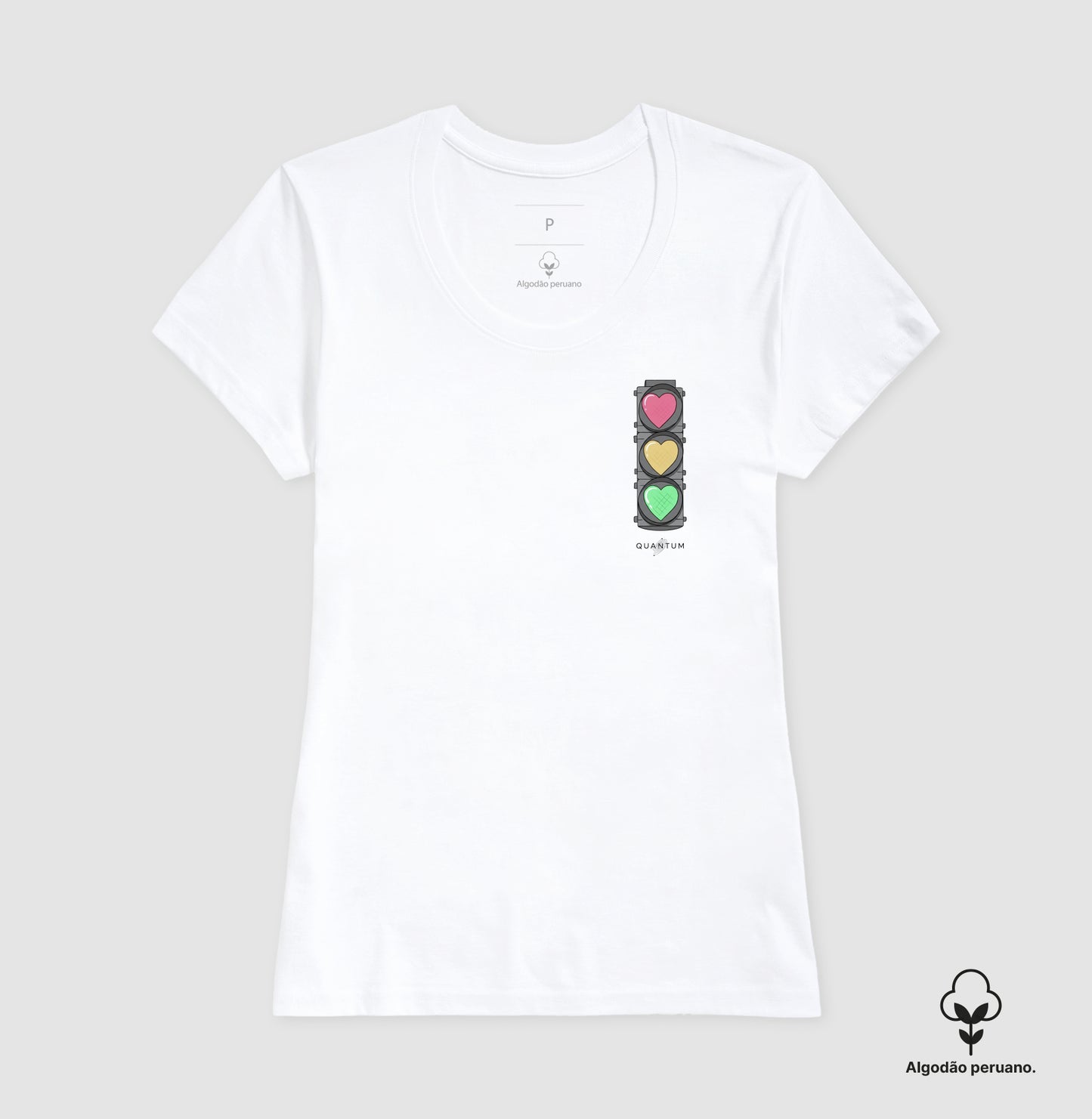 Camiseta premium Sinal de Amor