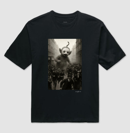 Camiseta Oversized Tinky Winky Enlouquecido