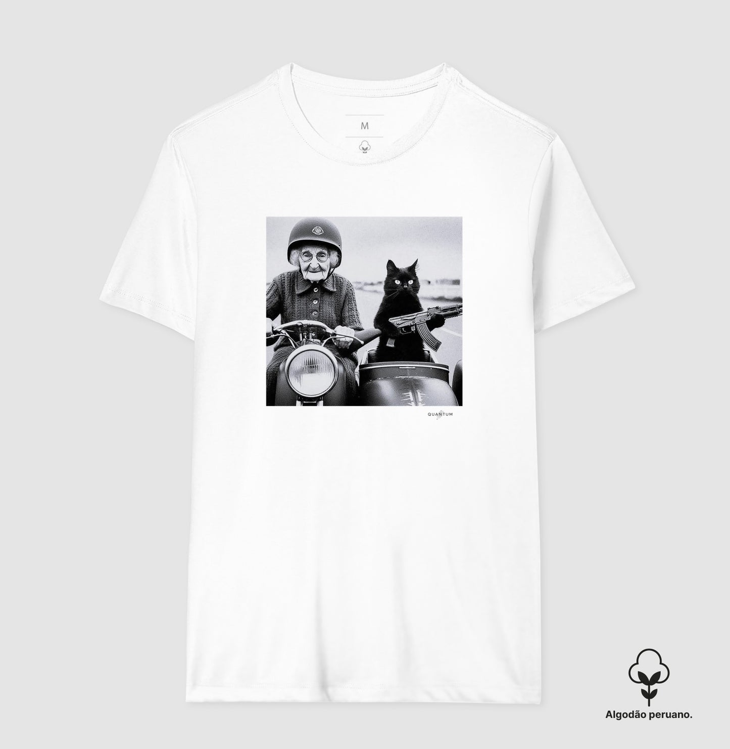 Camiseta Premium Black Cat Command