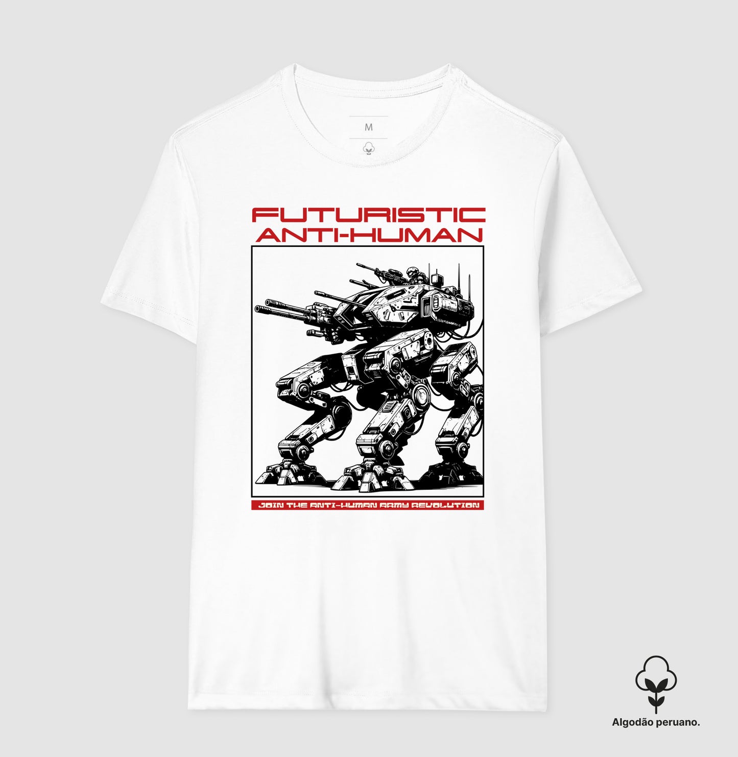 Camiseta premium Futuristic Anti-Human