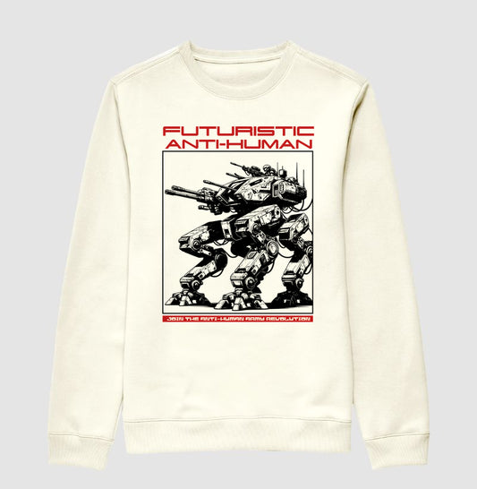 Moletom gola careca Futuristic Anti-Human