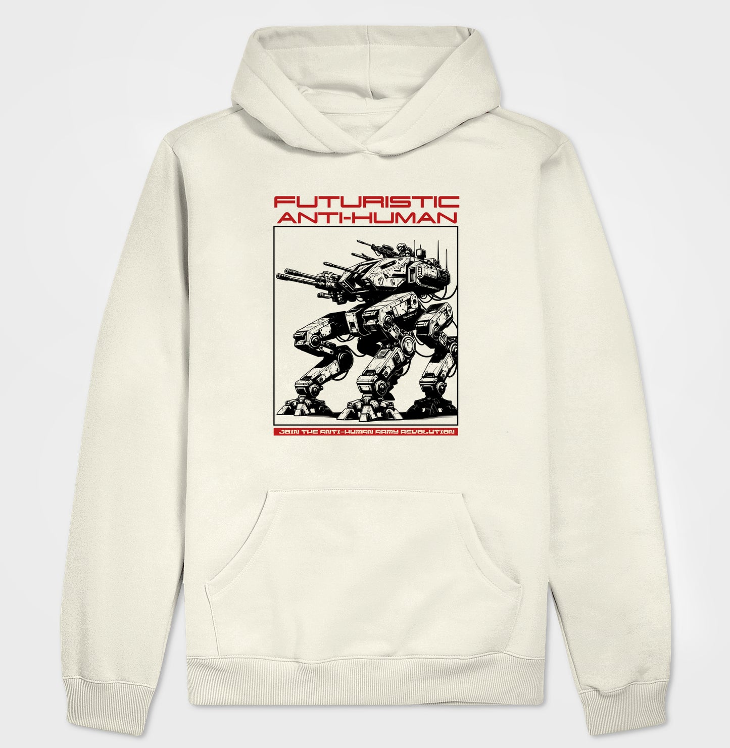 Moletom com capuz Futuristic Anti-Human