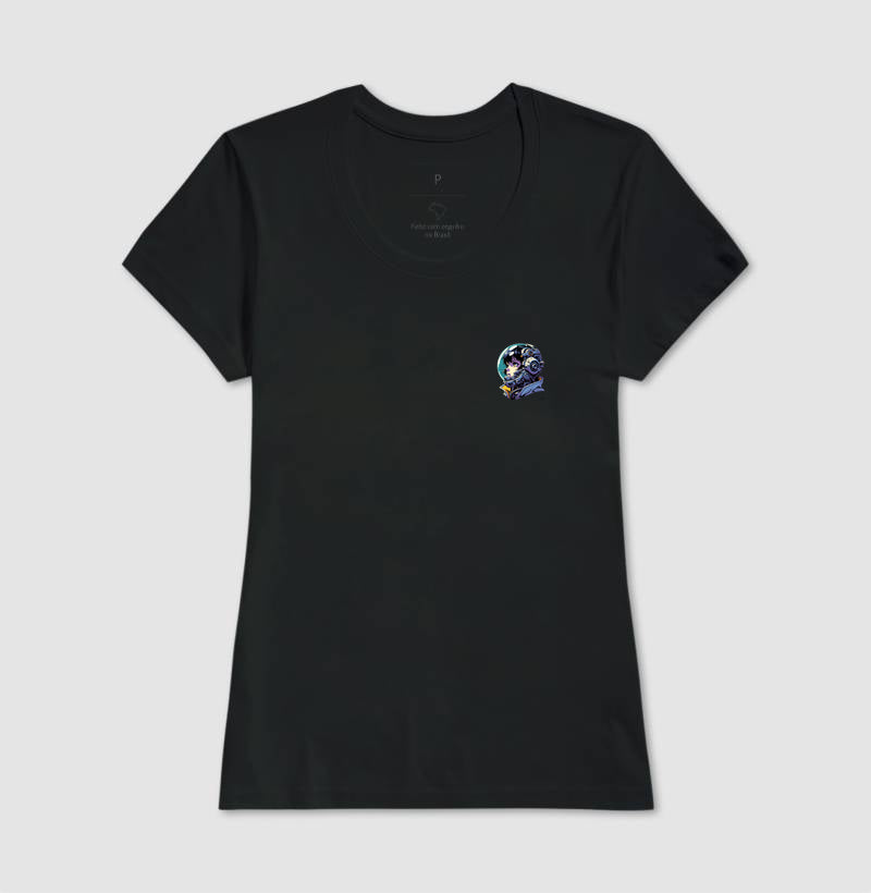 Camiseta tradicional Astronauta futurista