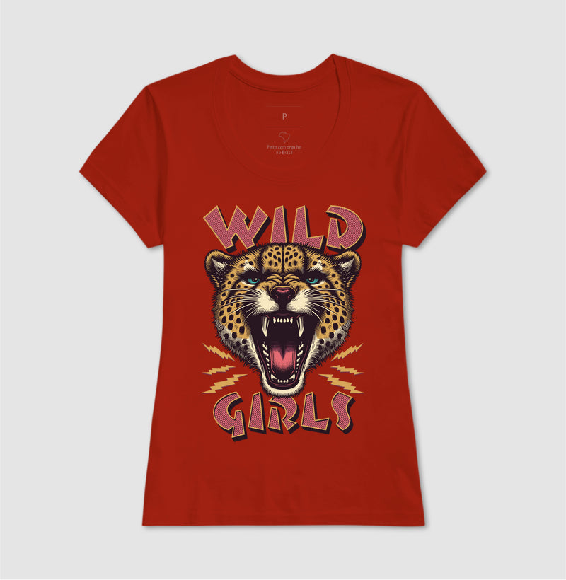 Camiseta tradicional Wild girls