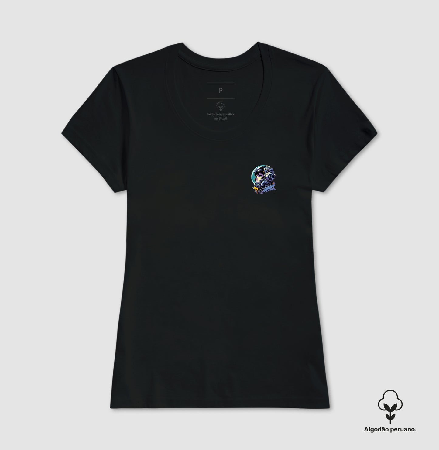 Camiseta premium Astronauta futurista