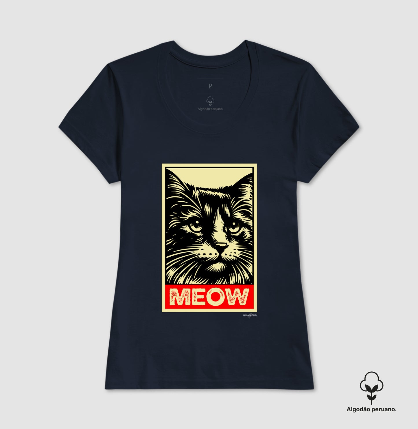 Camiseta premium Meow
