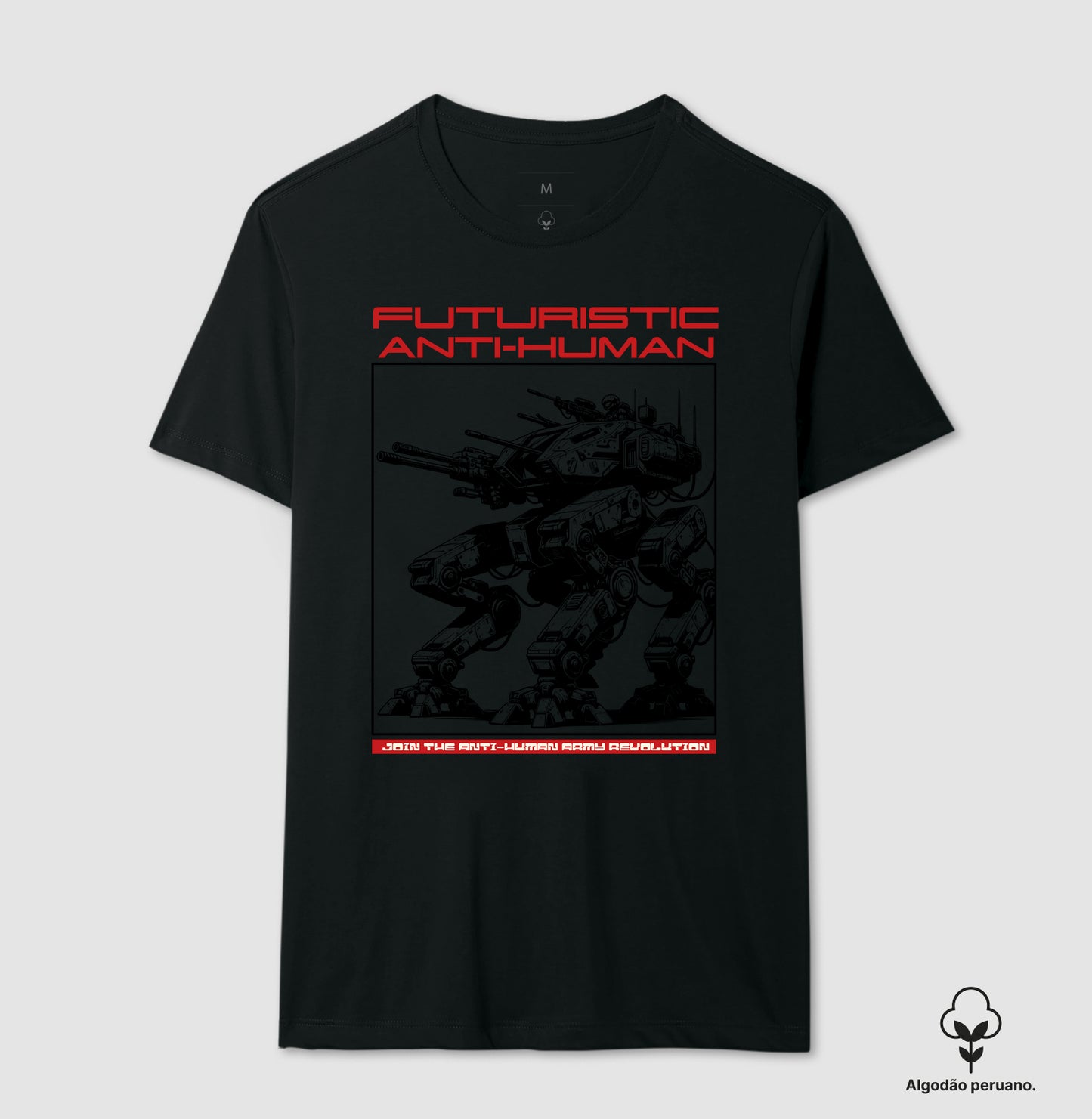 Camiseta premium Futuristic Anti-Human