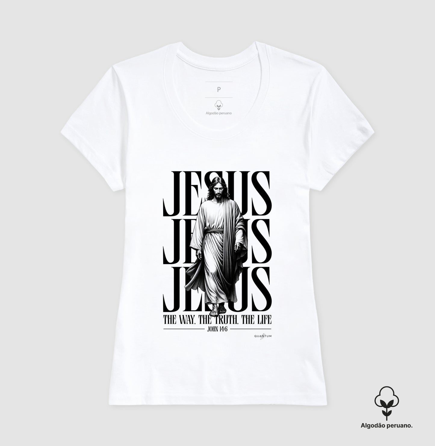 Camiseta premium Jesus is the way