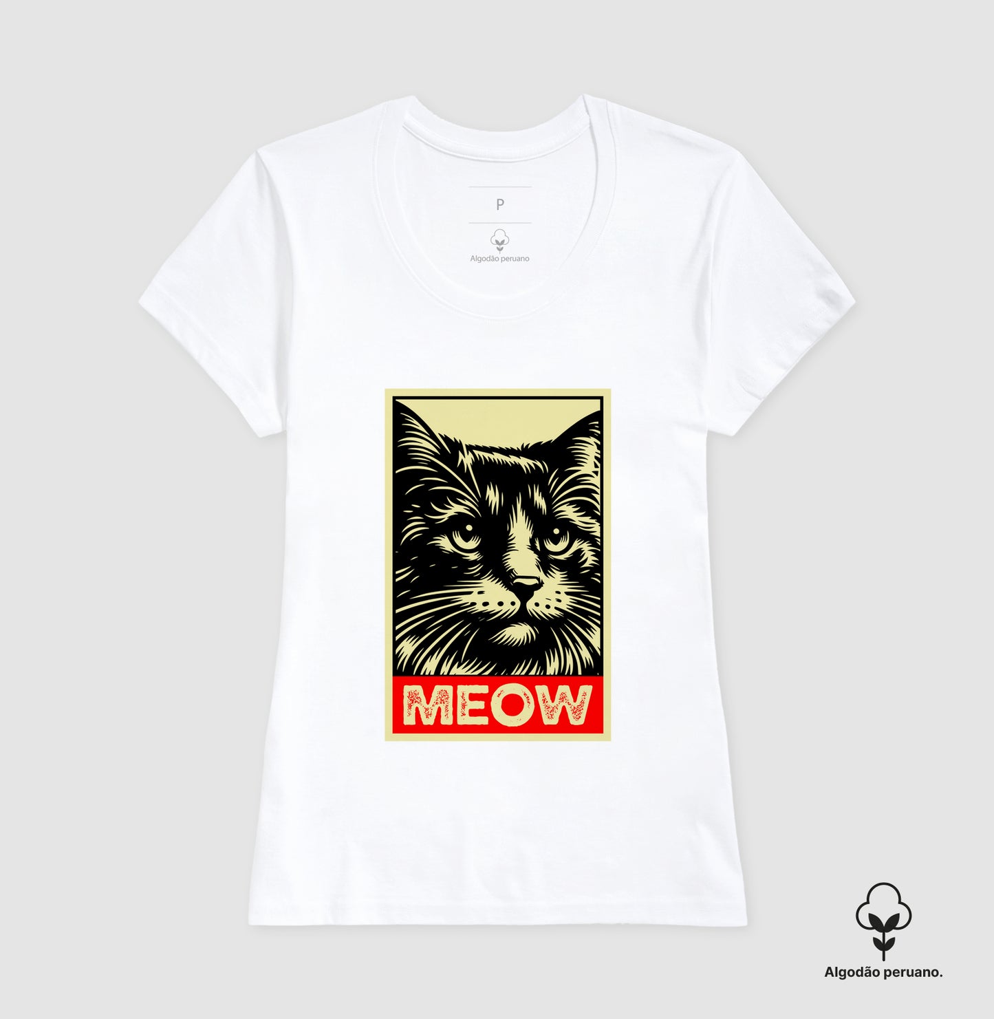 Camiseta premium Meow