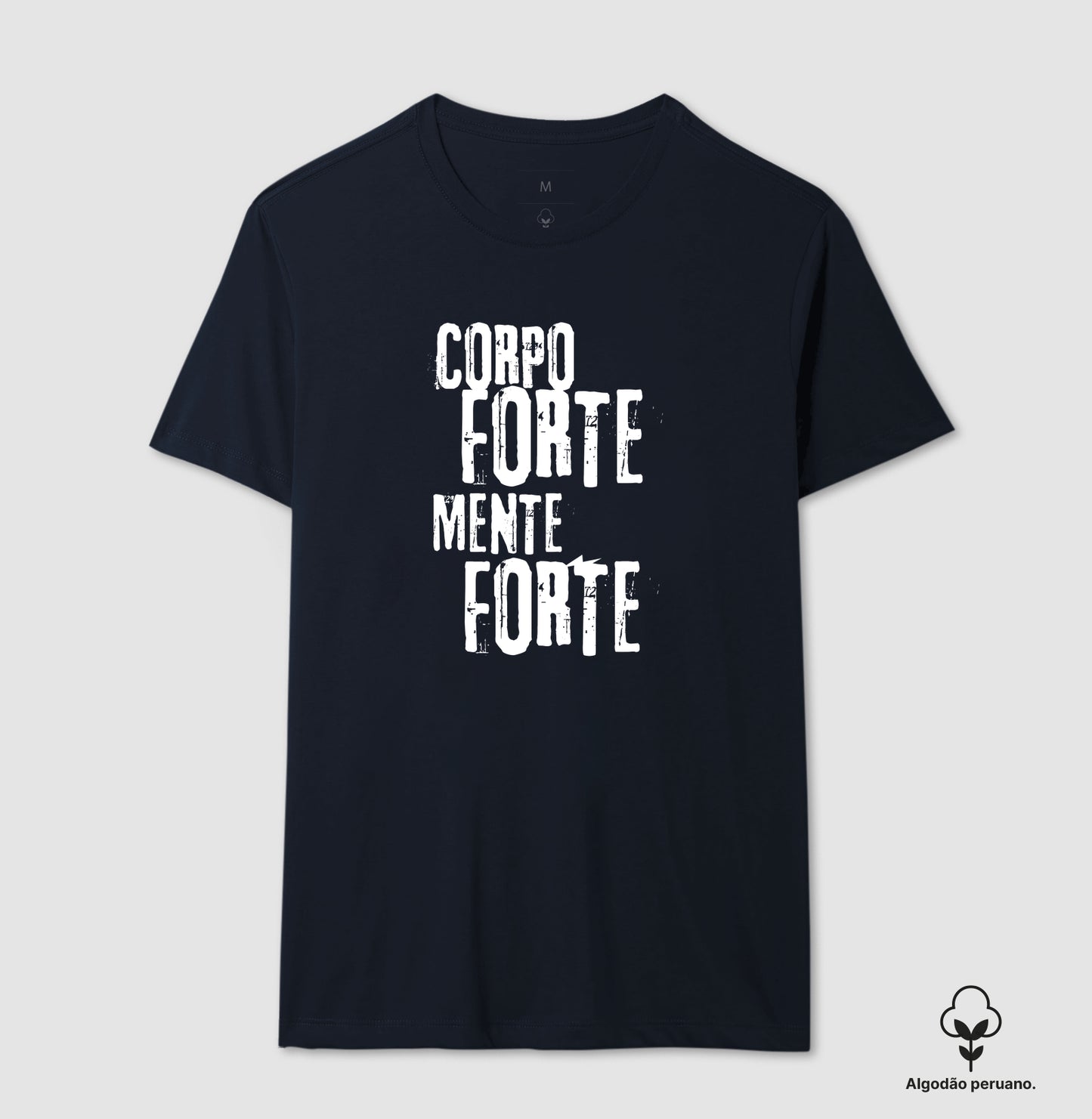 Camiseta premium Corpo forte, mente forte