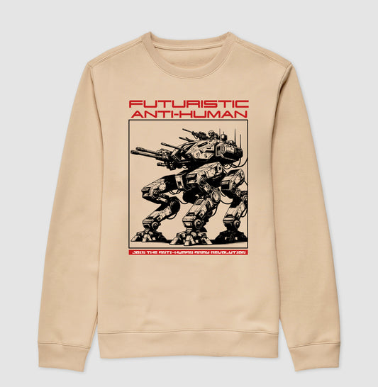 Moletom gola careca Futuristic Anti-Human