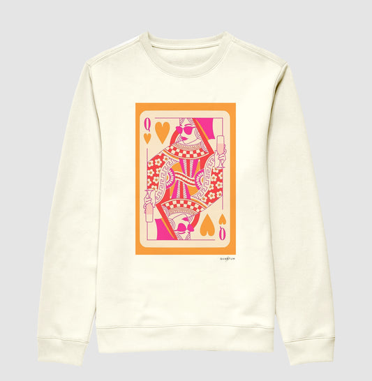 Moletom gola careca Dama