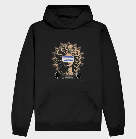 Moletom com capuz Medusa