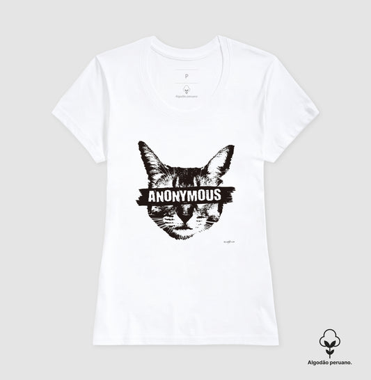 Camiseta Premium Anonymous Cat