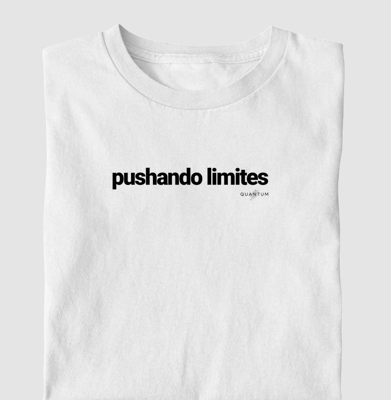 Camiseta tradicional Pushando limites