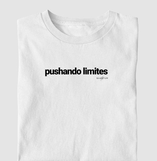 Camiseta tradicional Pushando limites