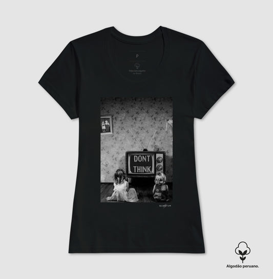 Camiseta Premium Não Pense