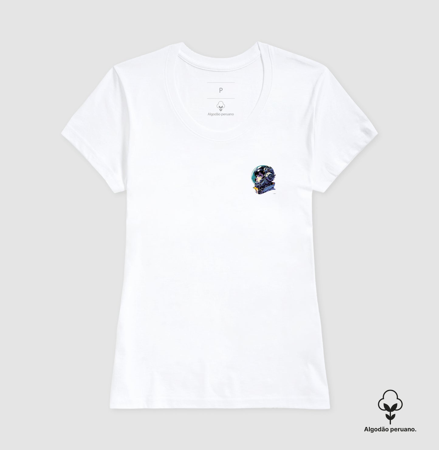 Camiseta premium Astronauta futurista