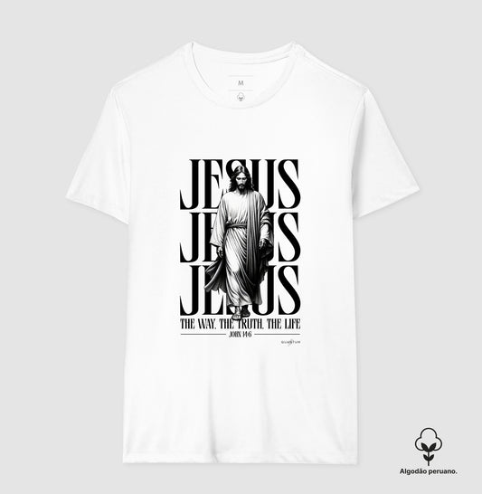 Camiseta premium Jesus is the way
