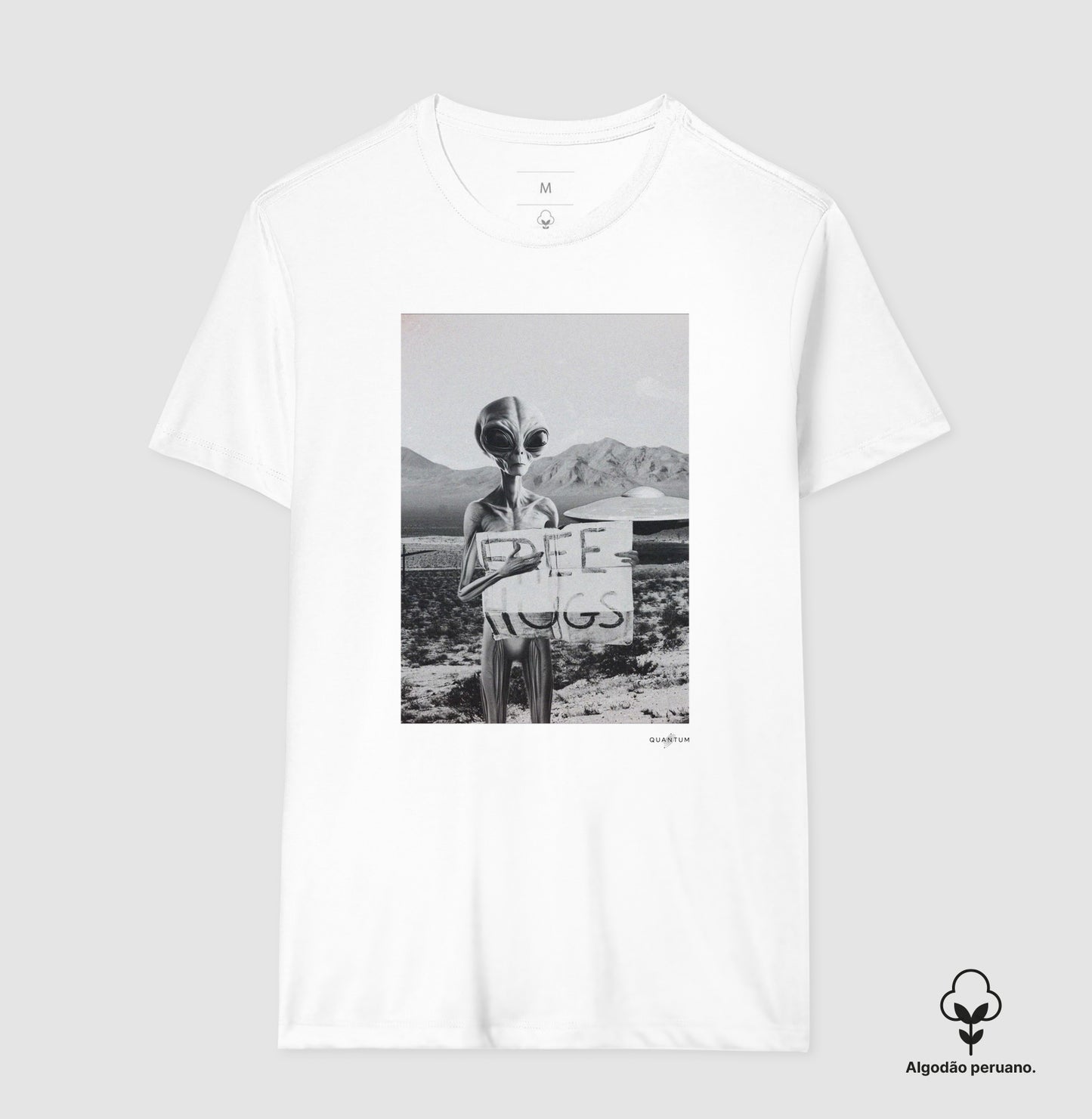 Camiseta Premium Abraço Intergaláctico