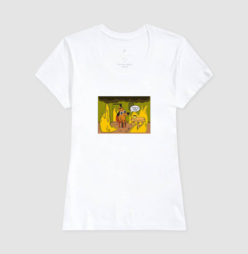 Camiseta tradicional This is all fine