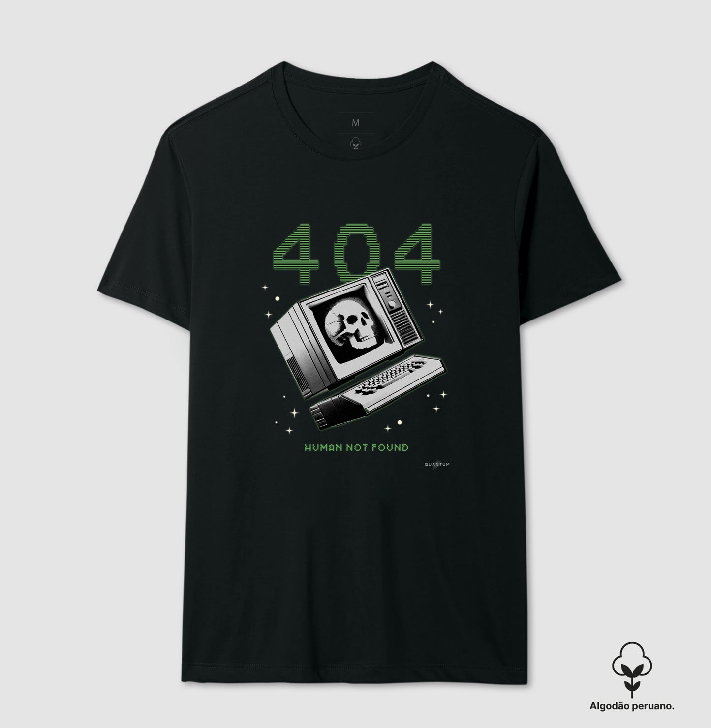 Camiseta premium 404 Human not found
