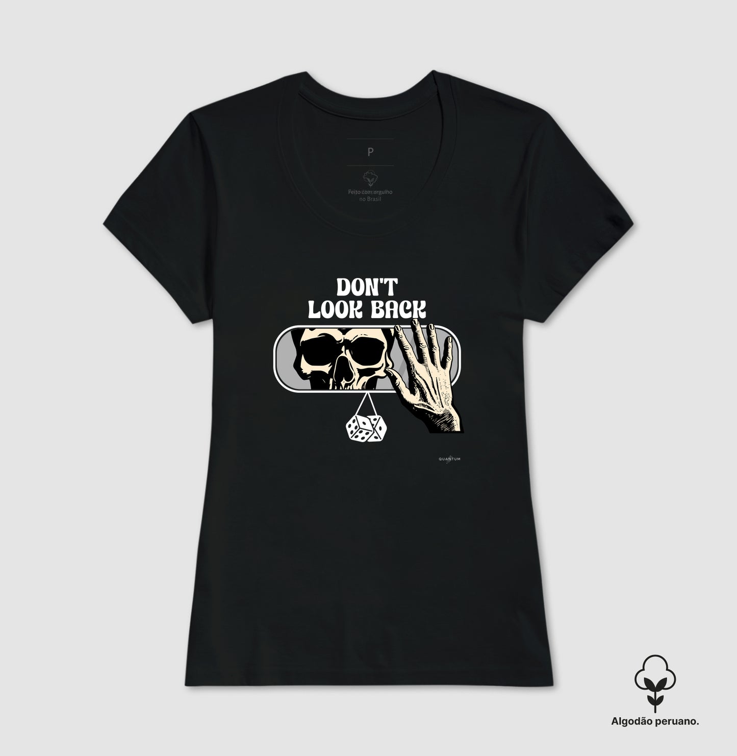 Camiseta premium Don't look back
