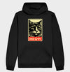 Moletom com capuz Meow