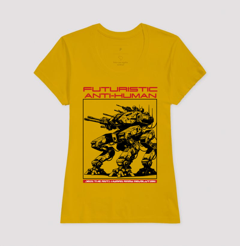 Camiseta tradicional Futuristic Anti-Human
