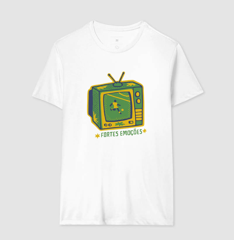 Camiseta Tradicional Fortes Emoções