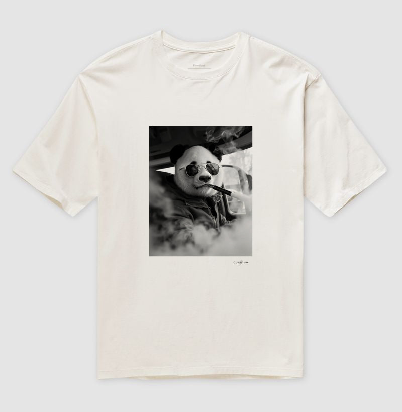 Camiseta oversized Panda Boss