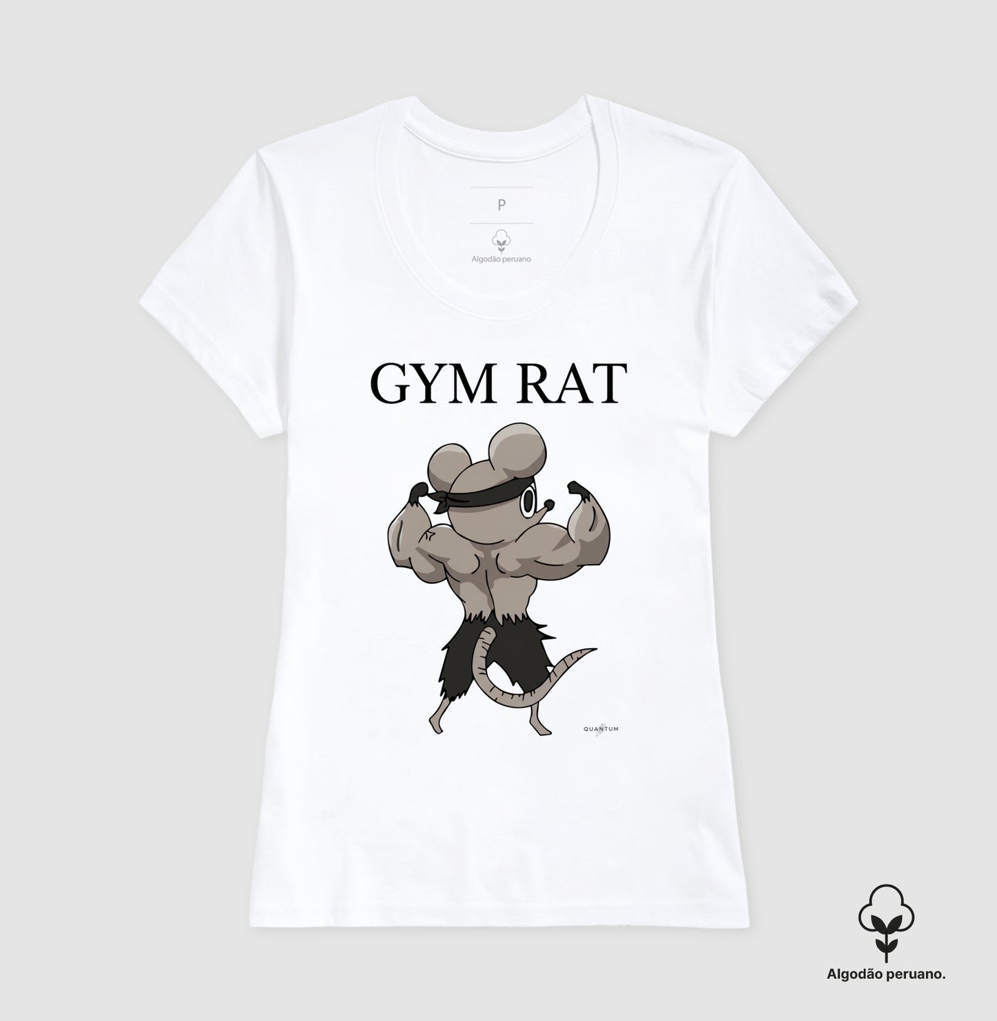 Camiseta premium Gym Rat