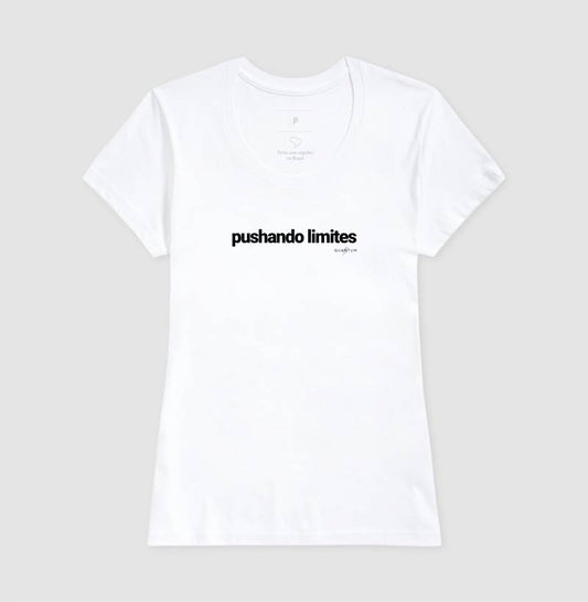 Camiseta tradicional Pushando limites