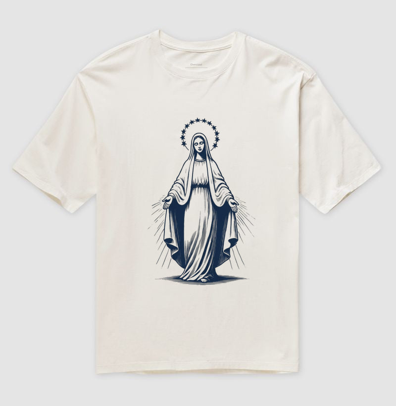 Camiseta oversized Nossa Senhora das Graças