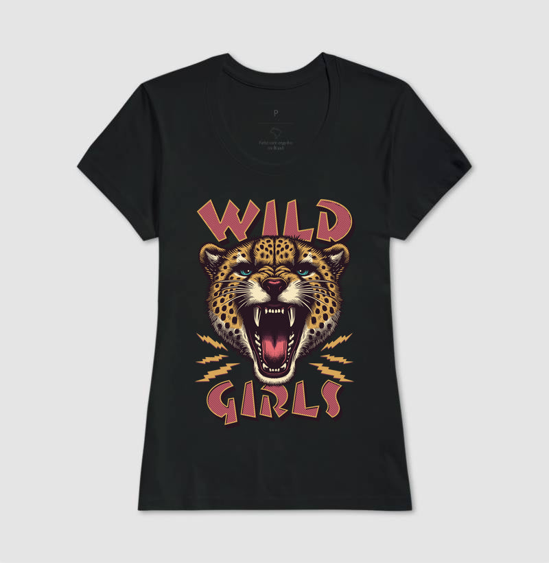 Camiseta tradicional Wild girls
