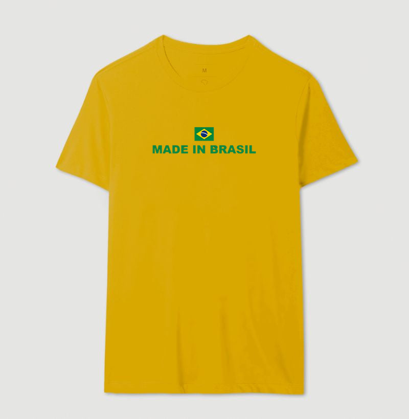 Camiseta Tradicional Made In Brasil