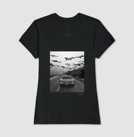 Camiseta Tradicional Shark Road