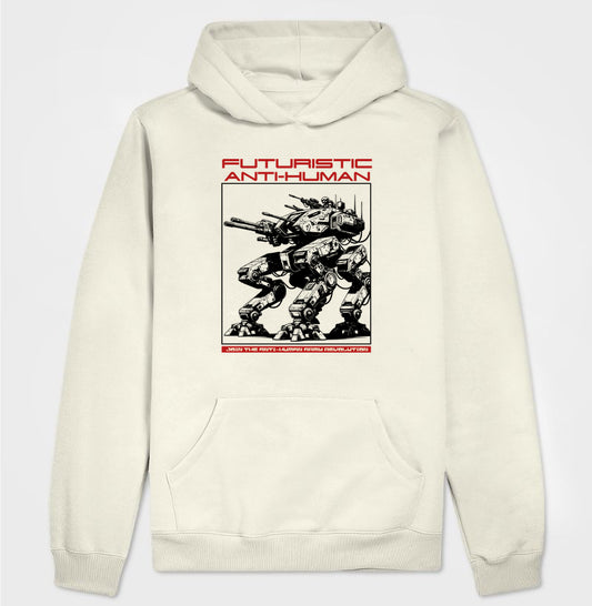 Moletom com capuz Futuristic Anti-Human