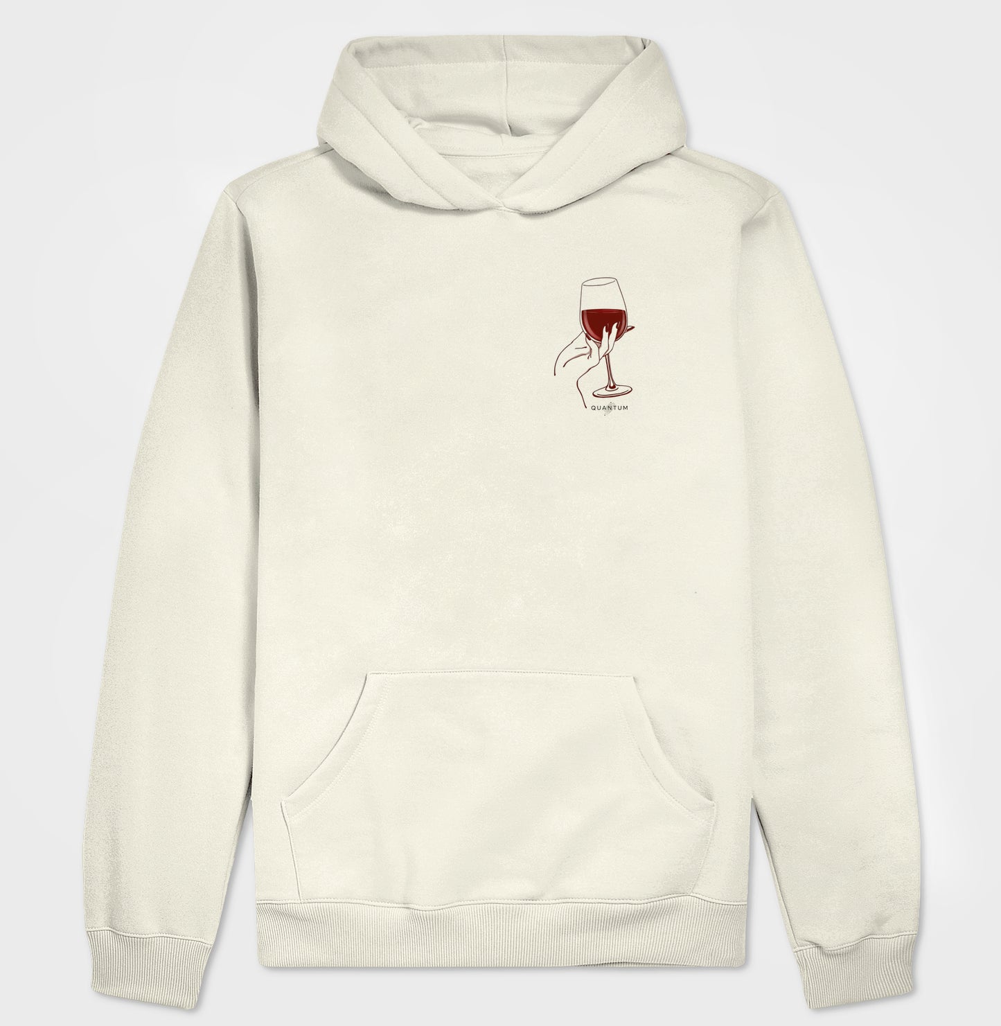 Moletom com capuz Wine not?